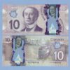 Buy High Quality Vertical Fake Canadian 10 Dollar Bill at Cash Drifting
